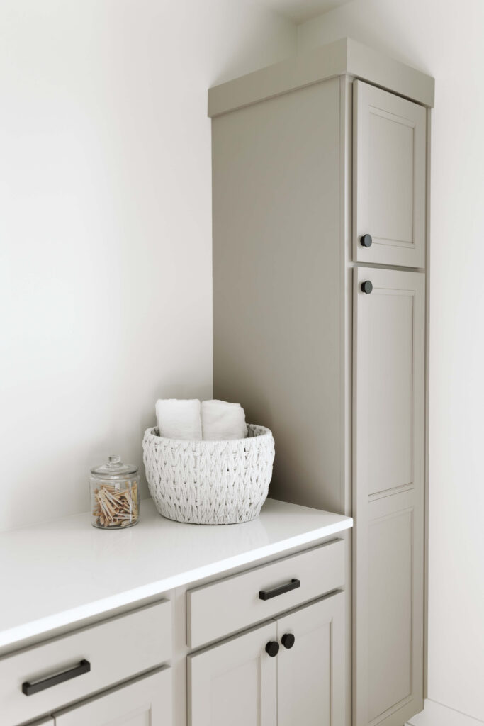 Taupe Laundry Room